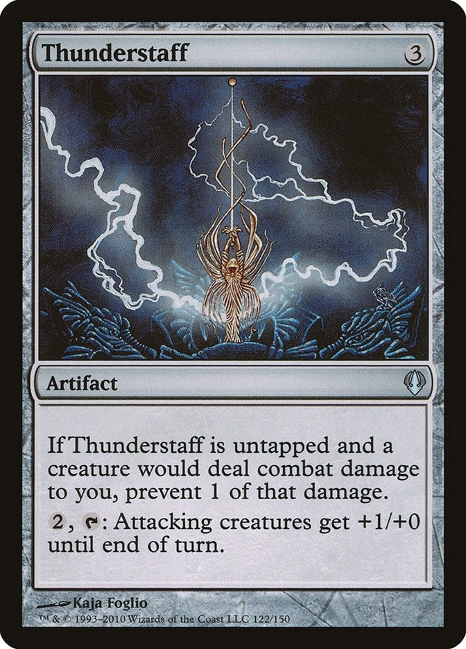 Image for Thunderstaff (122) [Archenemy] - Magic: The Gathering