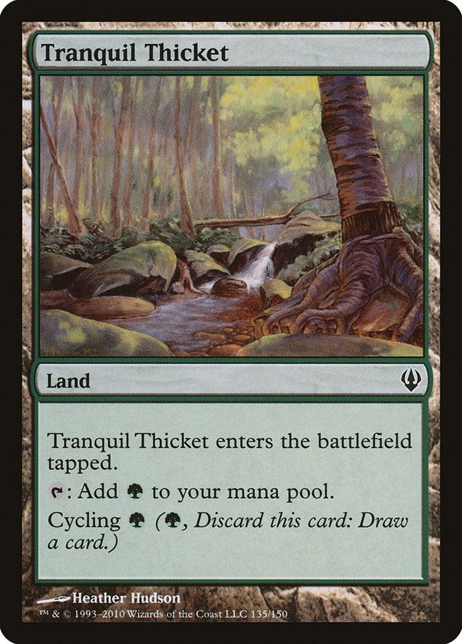 Image for Tranquil Thicket (135) [Archenemy] - Magic: The Gathering