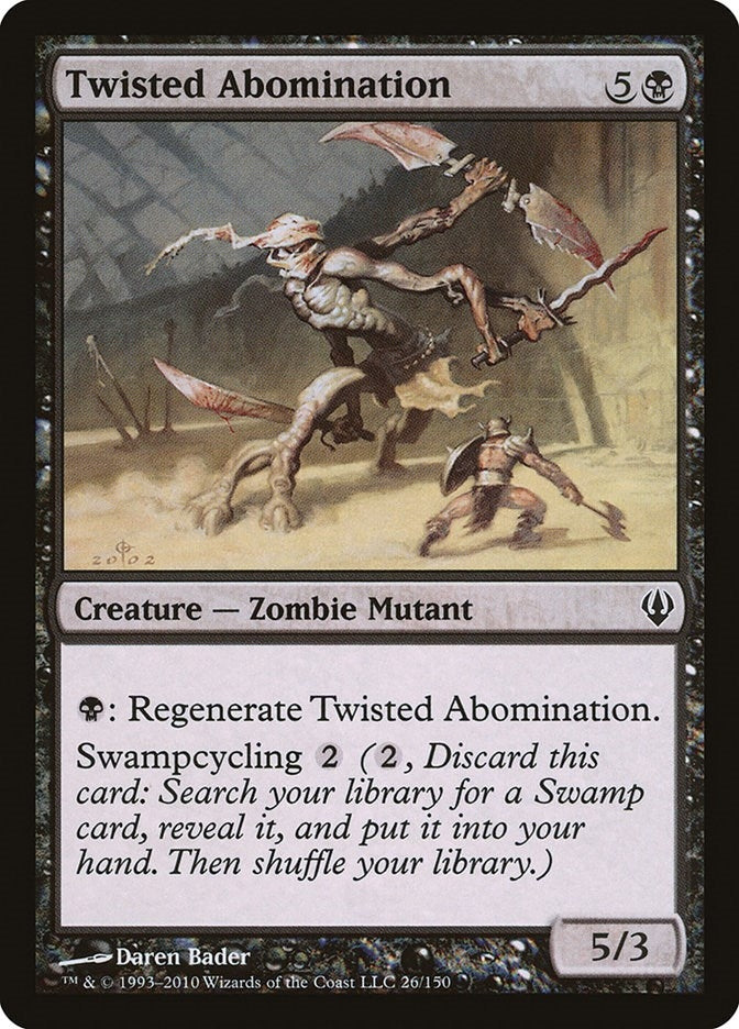 Image for Twisted Abomination (26) [Archenemy] - Magic: The Gathering