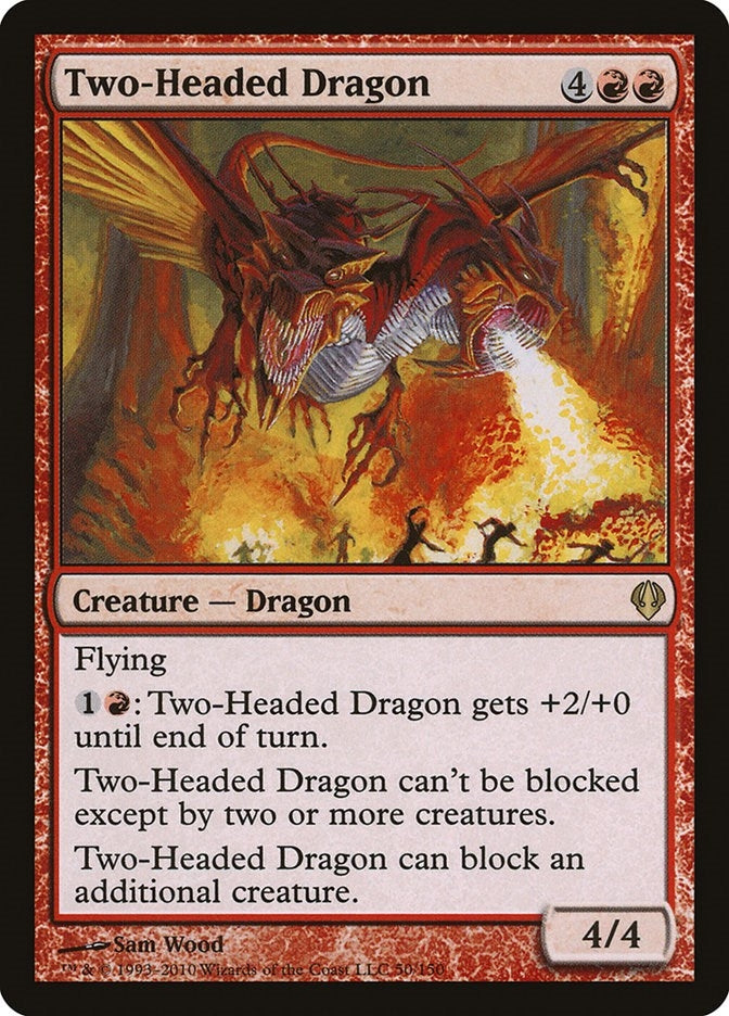 Image for Two-Headed Dragon (50) [Archenemy] - Magic: The Gathering