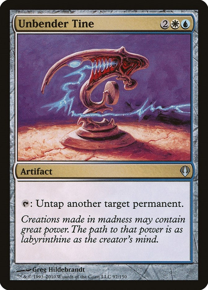 Image for Unbender Tine (97) [Archenemy] - Magic: The Gathering