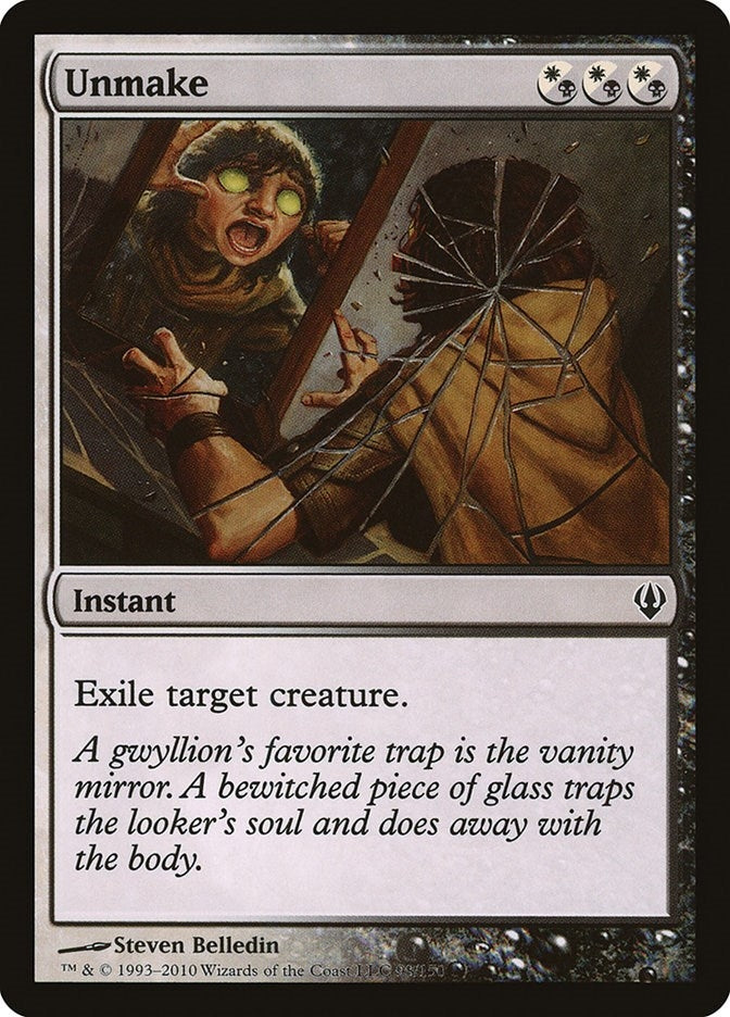 Image for Unmake (98) [Archenemy] - Magic: The Gathering
