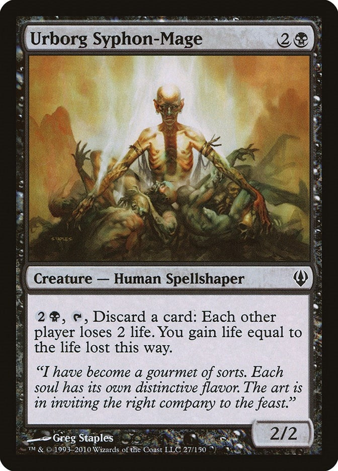 Image for Urborg Syphon-Mage (27) [Archenemy] - Magic: The Gathering