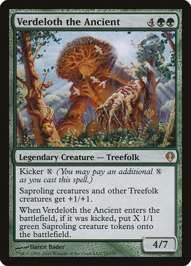 Image for Verdeloth the Ancient (72) [Archenemy] - Magic: The Gathering