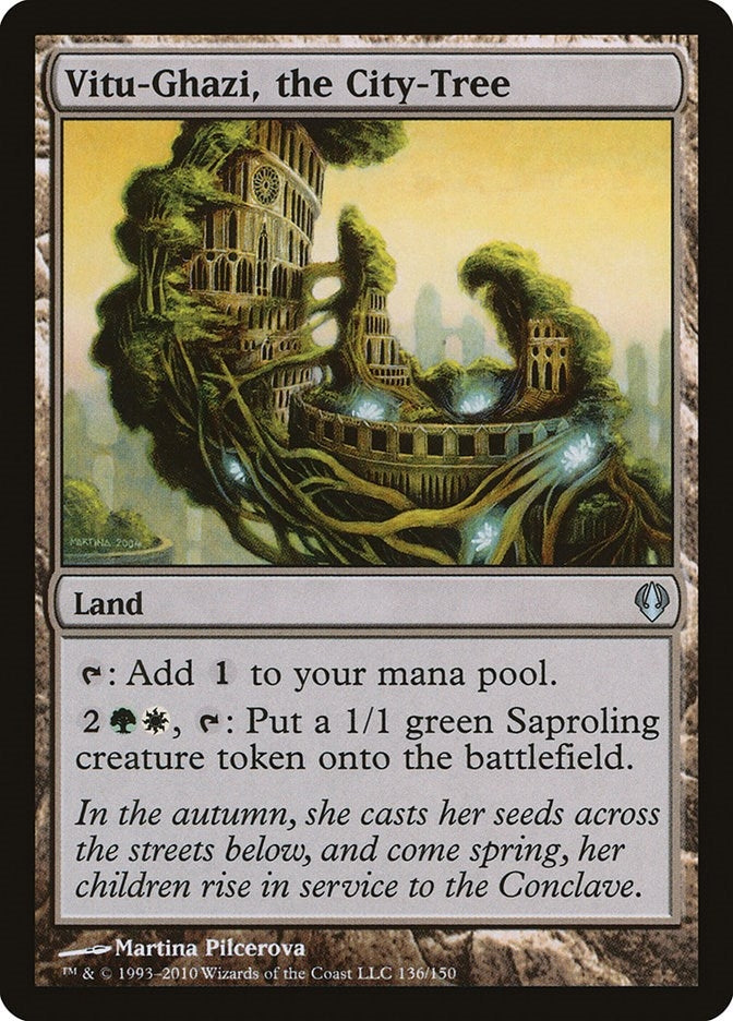 Image for Vitu-Ghazi, the City-Tree (136) [Archenemy] - Magic: The Gathering