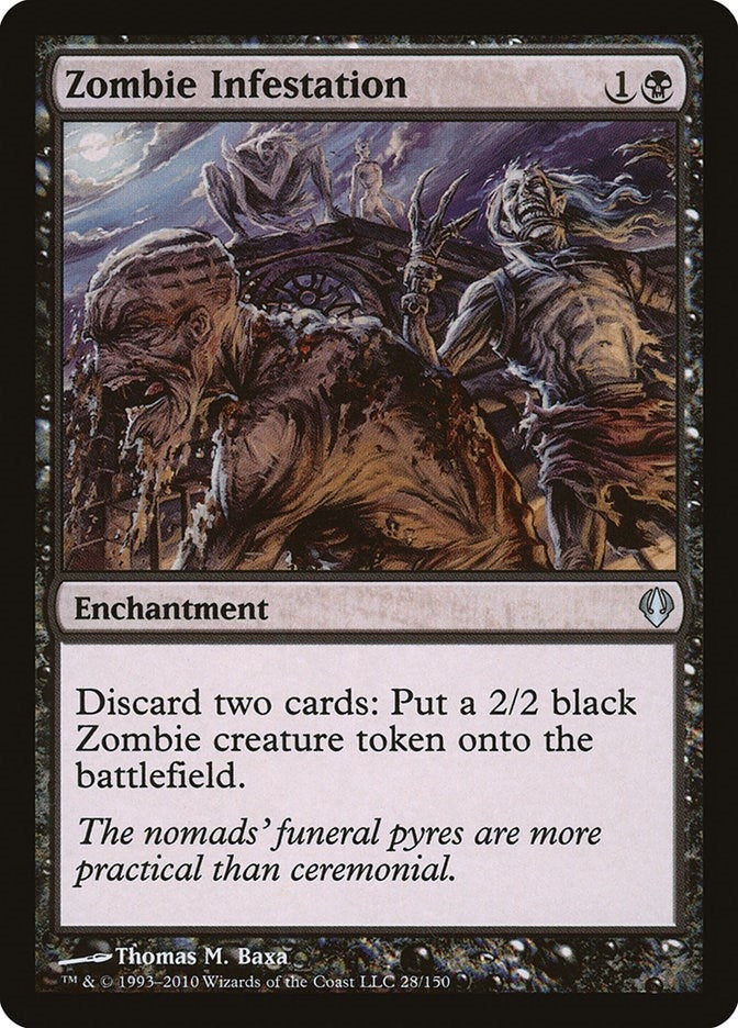 Image for Zombie Infestation (28) [Archenemy] - Magic: The Gathering