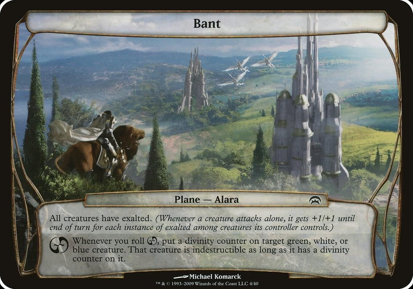 Image for Bant (Planechase) [Oversize Cards] - Magic: The Gathering