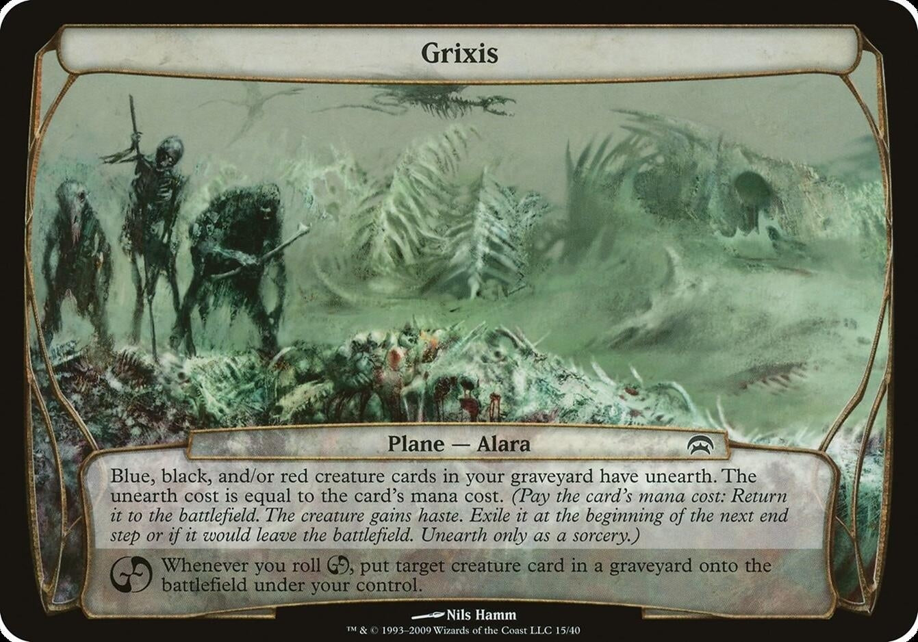 Image for Grixis (Planechase) [Oversize Cards] - Magic: The Gathering