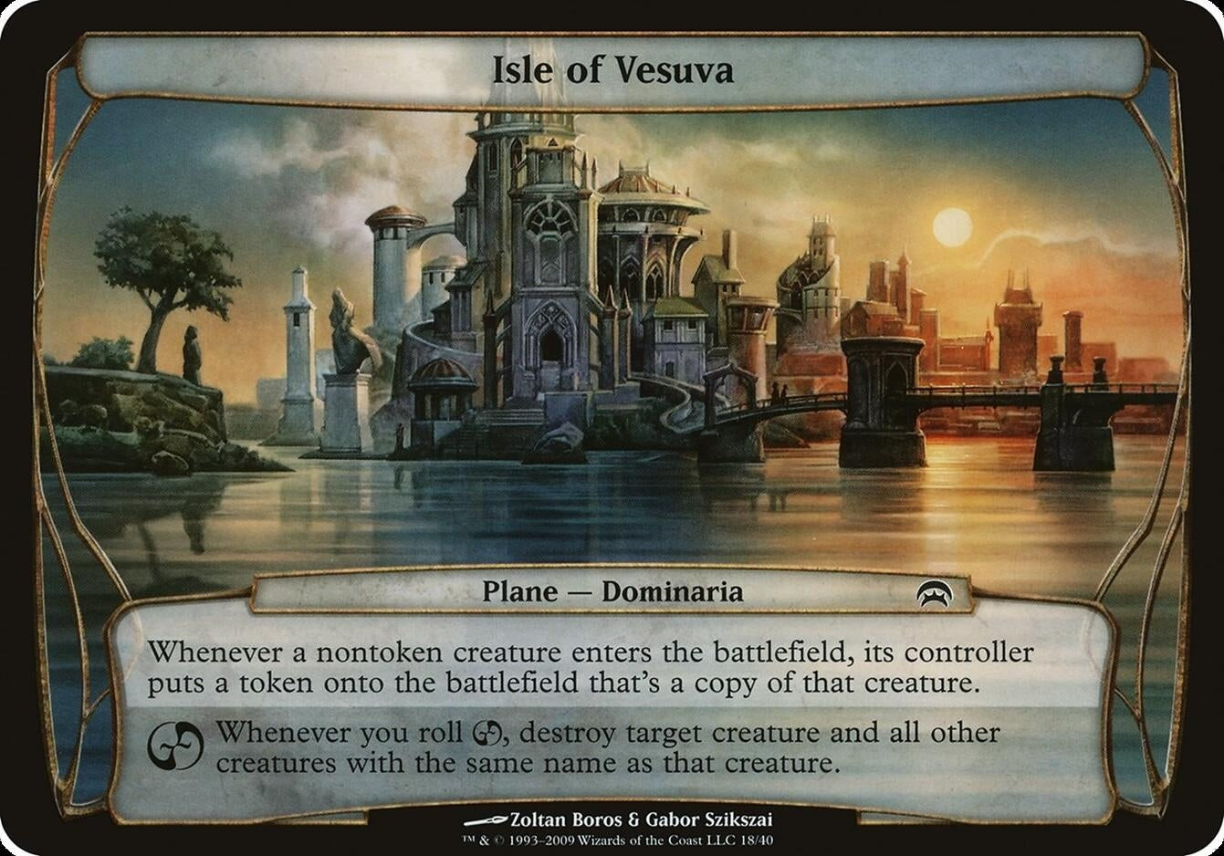 Image for Isle of Vesuva (Planechase) [Oversize Cards] - Magic: The Gathering