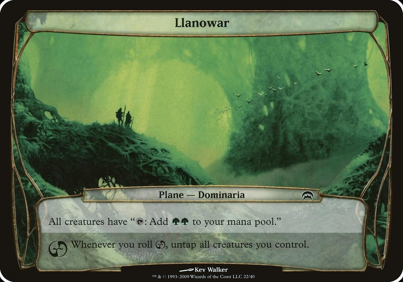Image for Llanowar (Planechase) [Oversize Cards] - Magic: The Gathering