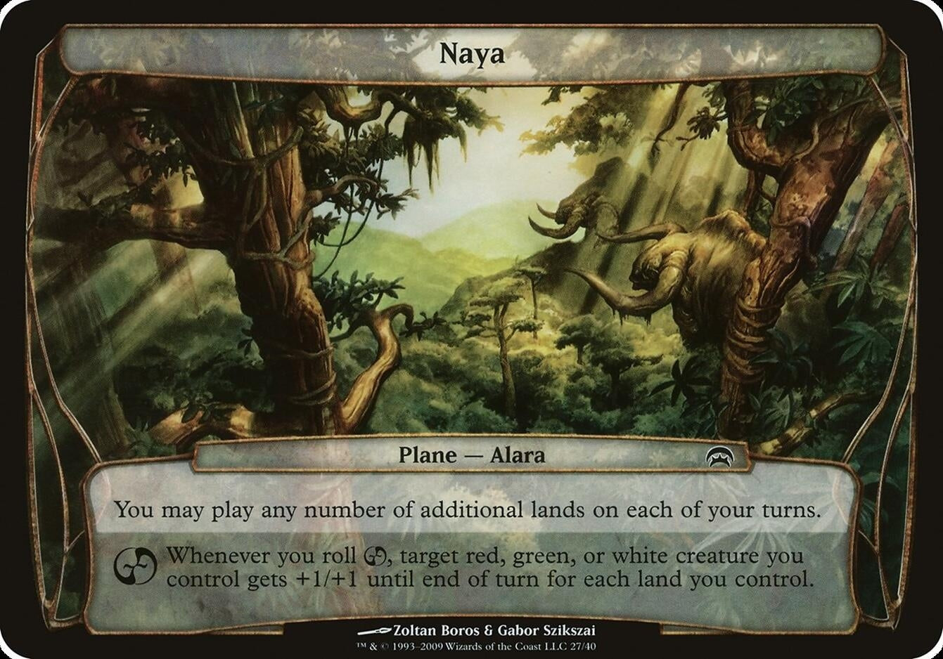 Image for Naya (Planechase) [Oversize Cards] - Magic: The Gathering