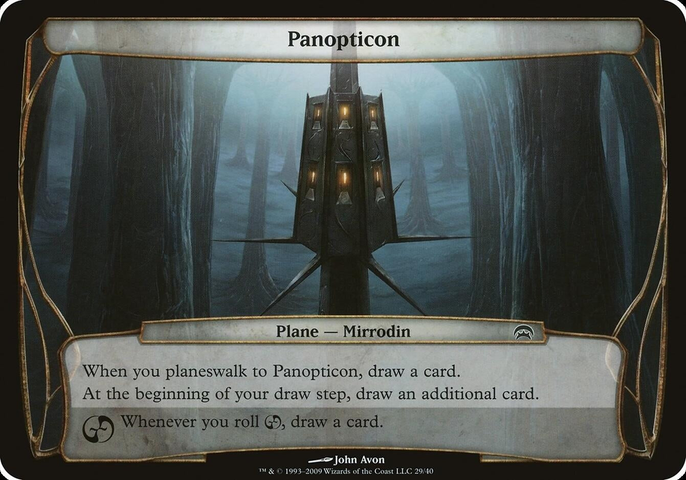 Image for Panopticon (Planechase) [Oversize Cards] - Magic: The Gathering