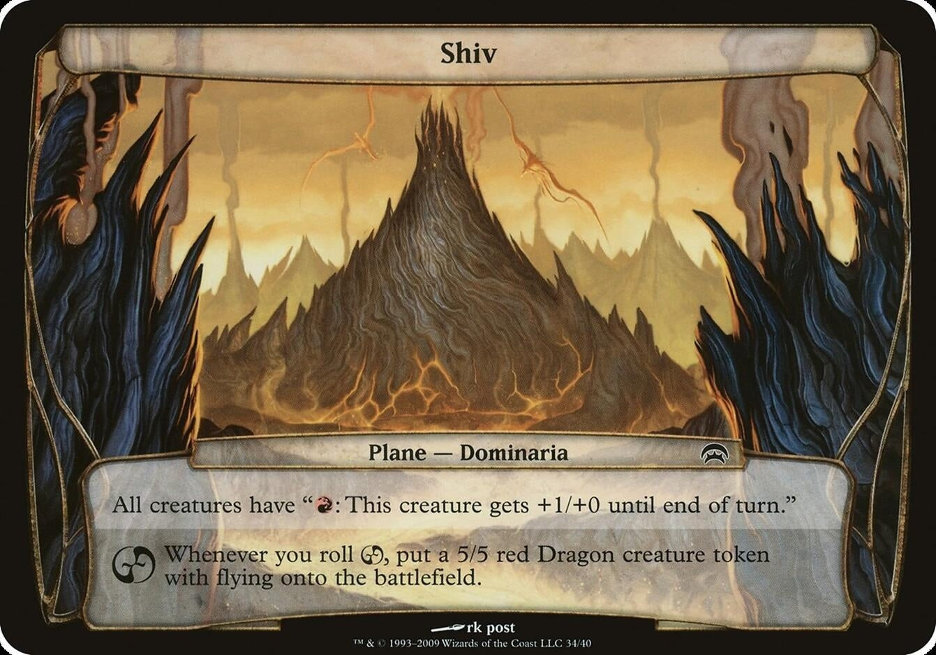 Image for Shiv (Planechase) [Oversize Cards] - Magic: The Gathering