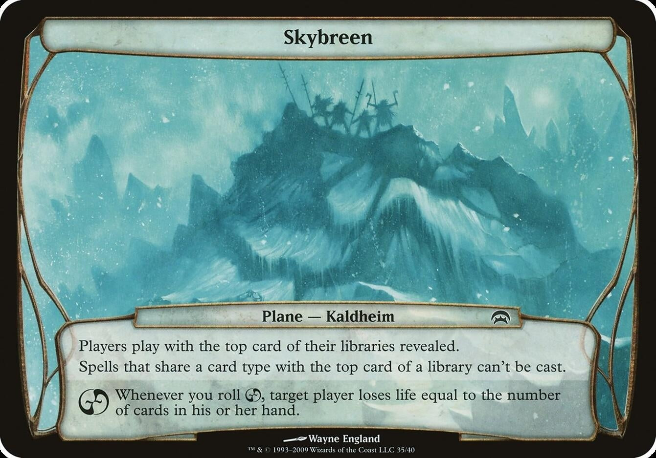 Image for Skybreen (Planechase) [Oversize Cards] - Magic: The Gathering