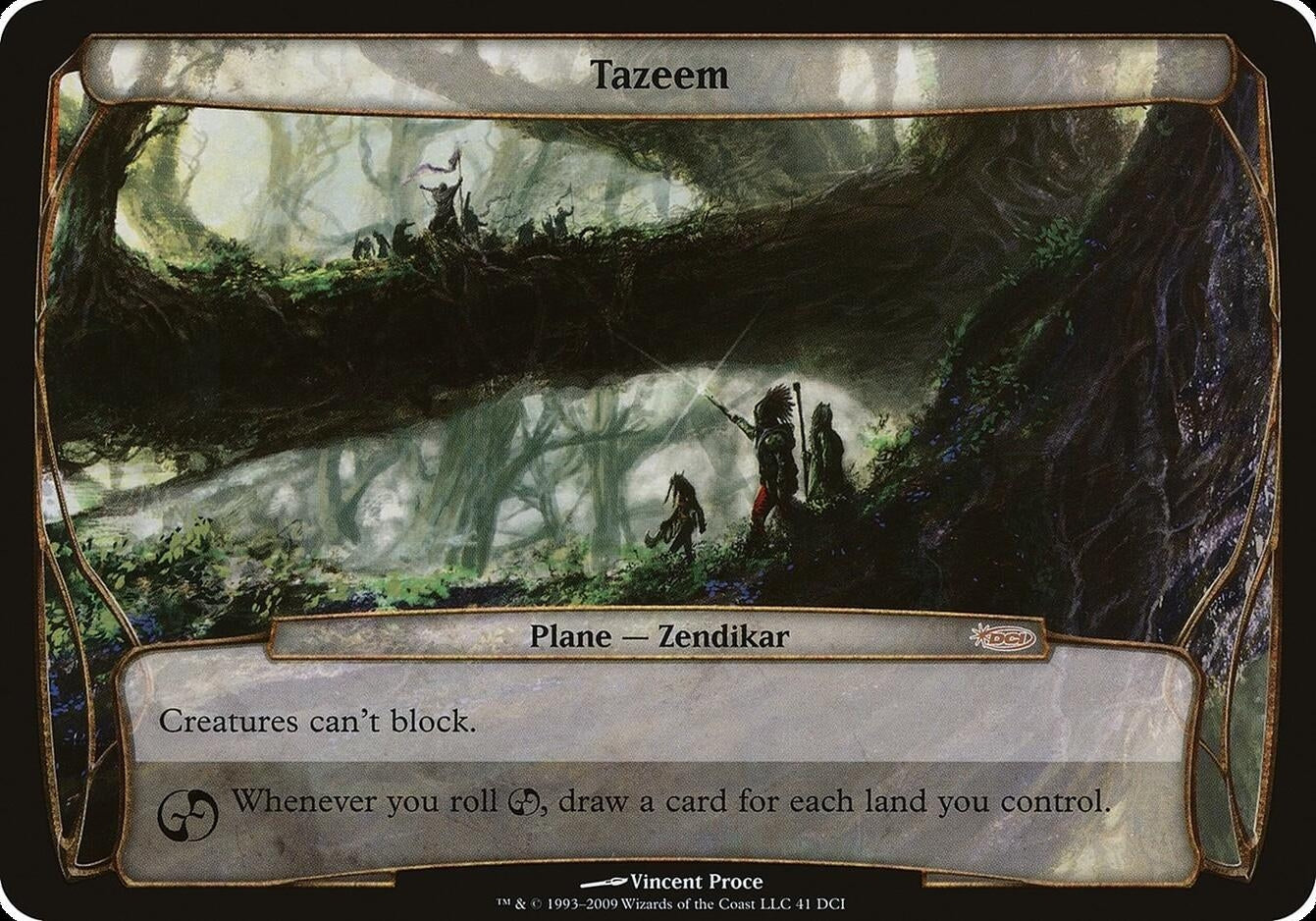 Image for Tazeem (Release Event Promo) [Oversize Cards] - Magic: The Gathering