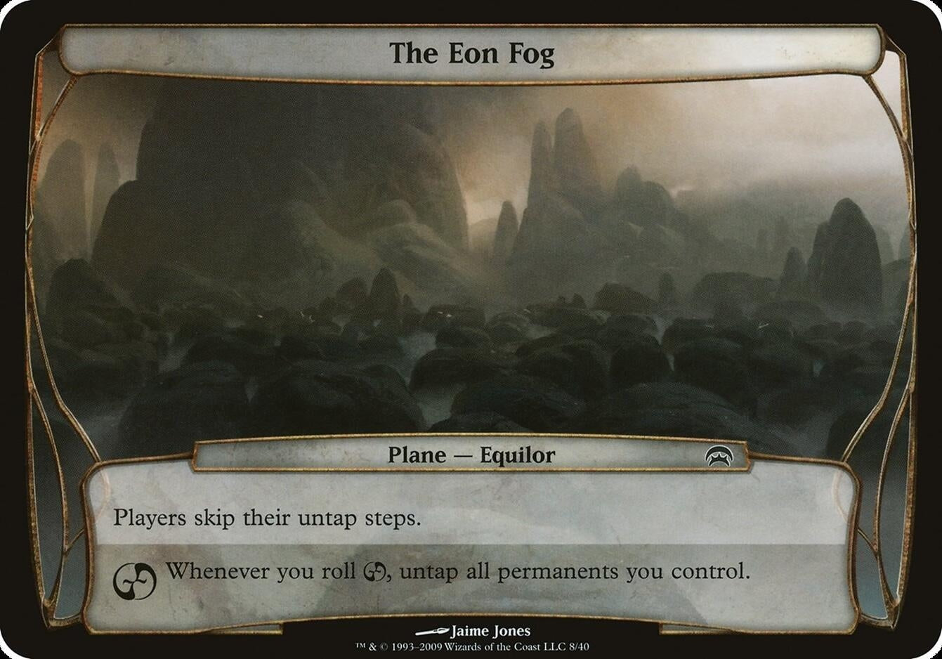 Image for The Eon Fog (Planechase) [Oversize Cards] - Magic: The Gathering