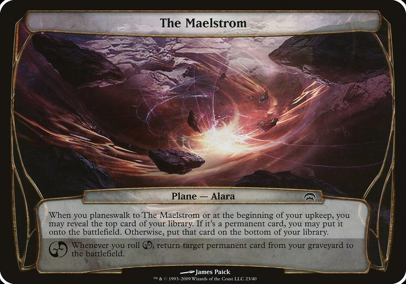 Image for The Maelstrom (Planechase) [Oversize Cards] - Magic: The Gathering