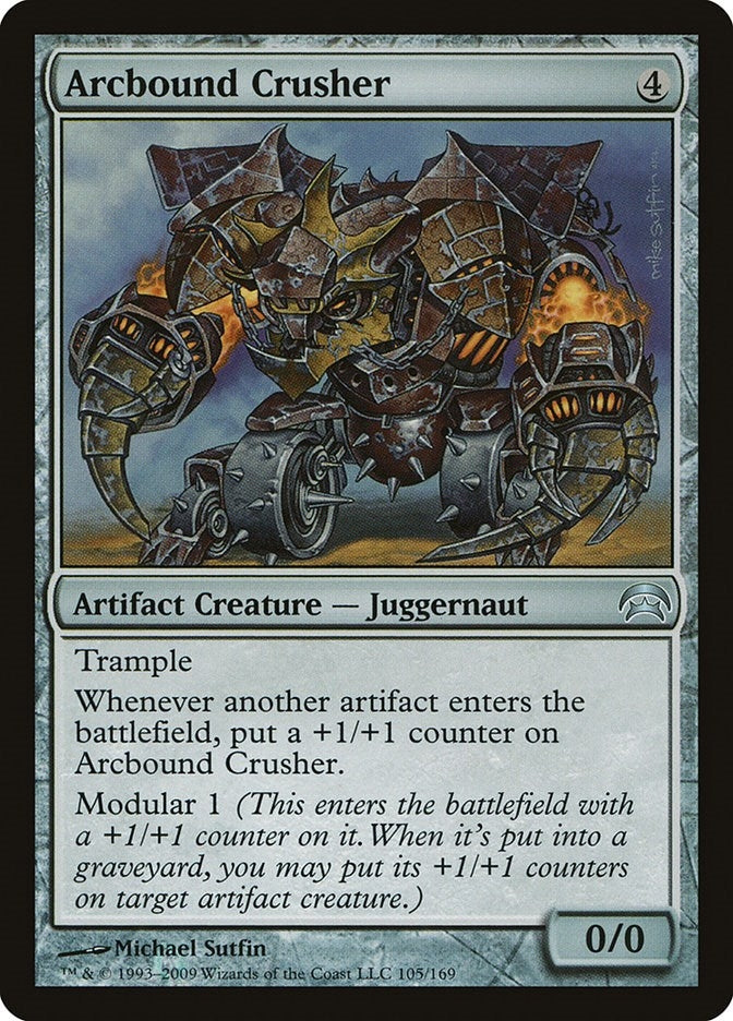 Image for Arcbound Crusher (105) [Planechase] - Magic: The Gathering