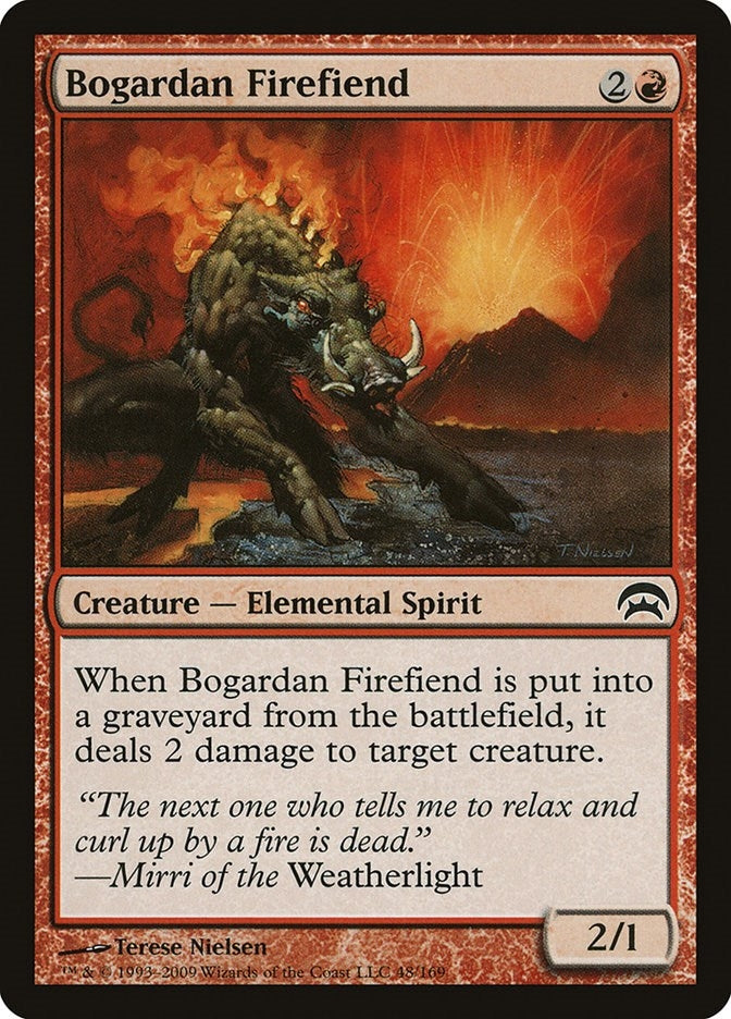 Image for Bogardan Firefiend (48) [Planechase] - Magic: The Gathering
