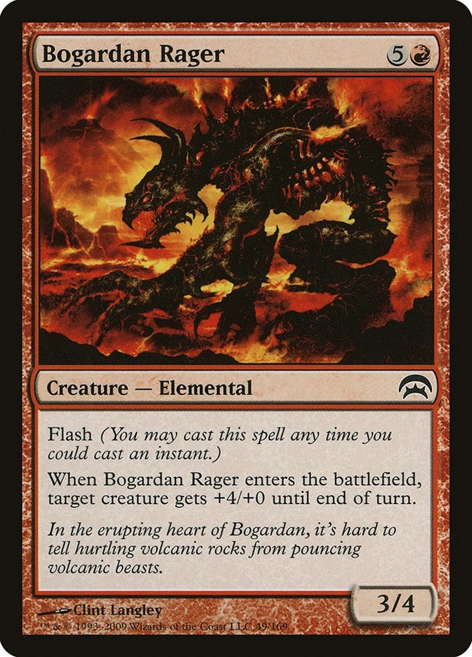 Image for Bogardan Rager (49) [Planechase] - Magic: The Gathering