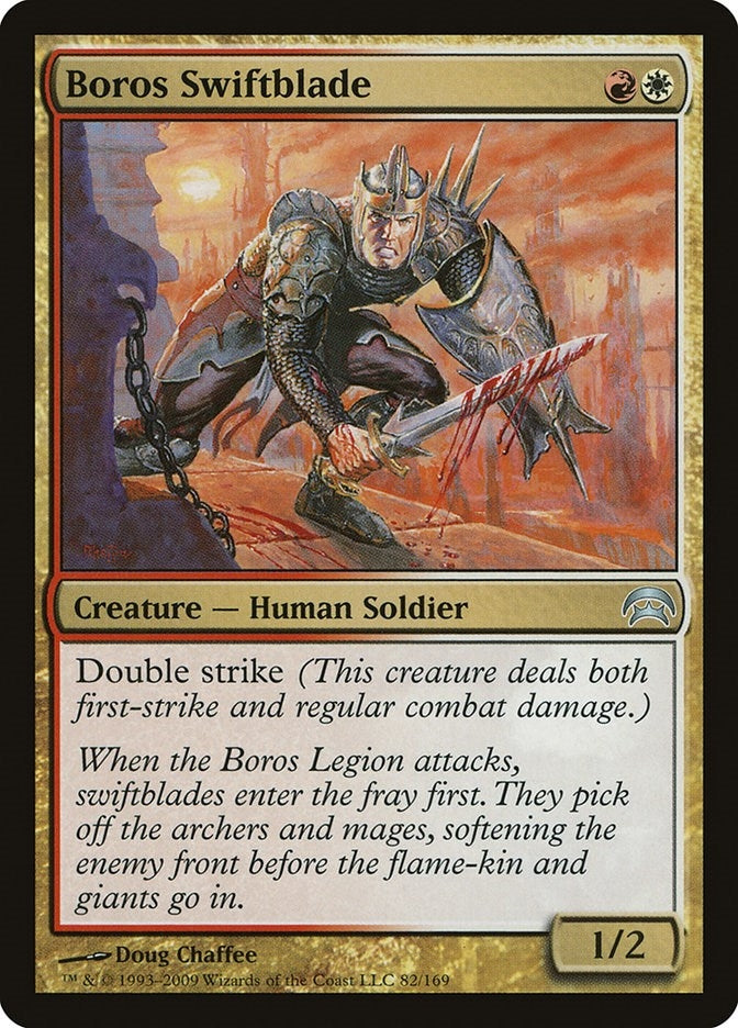 Image for Boros Swiftblade (82) [Planechase] - Magic: The Gathering