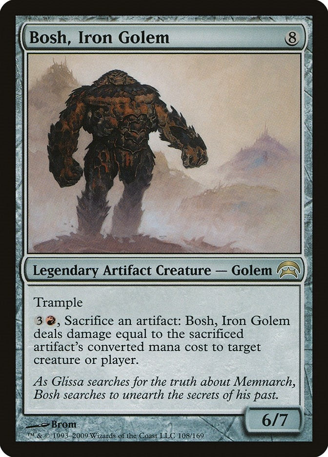 Image for Bosh, Iron Golem (108) [Planechase] - Magic: The Gathering