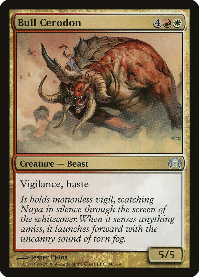 Image for Bull Cerodon (84) [Planechase] - Magic: The Gathering