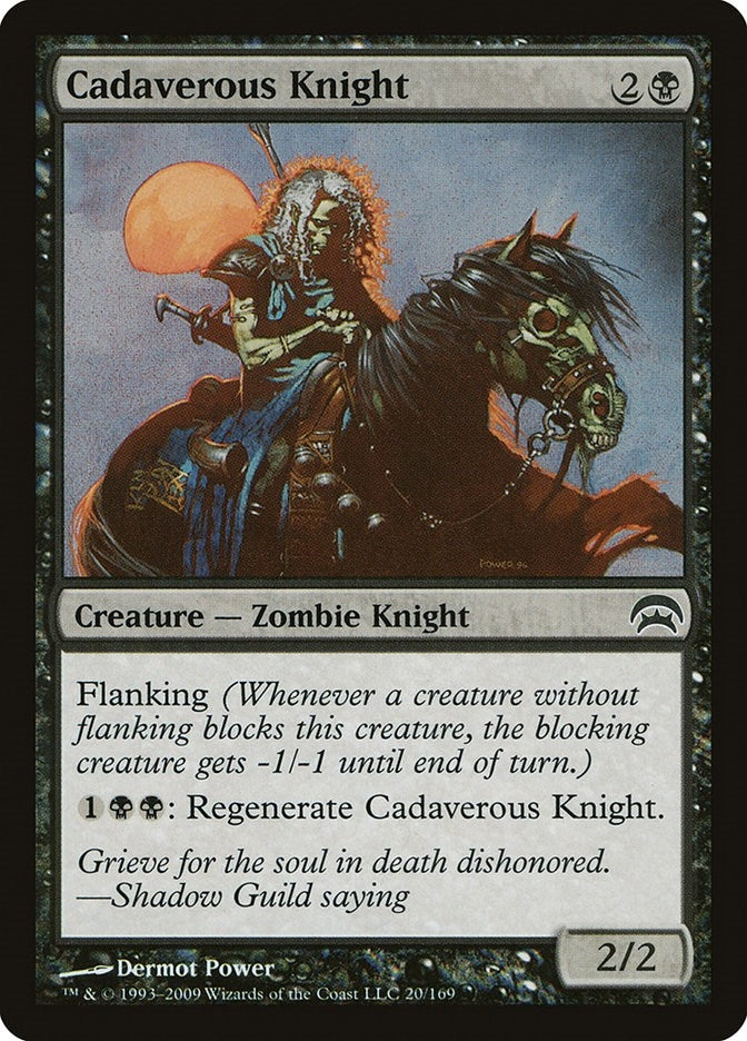 Image for Cadaverous Knight (20) [Planechase] - Magic: The Gathering