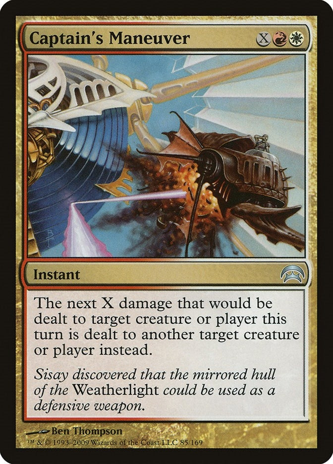 Image for Captain's Maneuver (85) [Planechase] - Magic: The Gathering