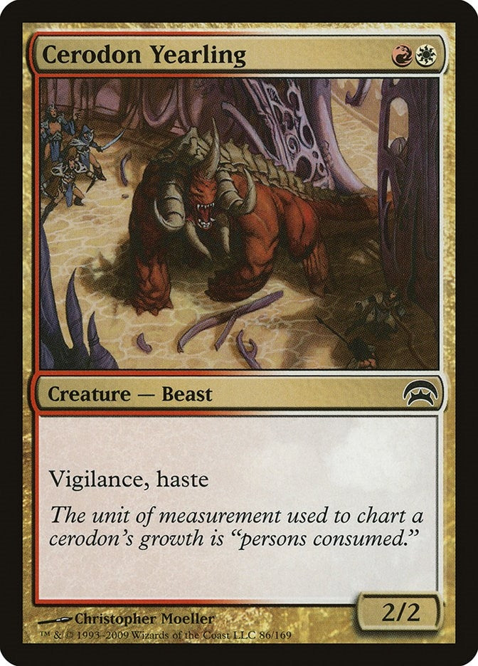Image for Cerodon Yearling (86) [Planechase] - Magic: The Gathering