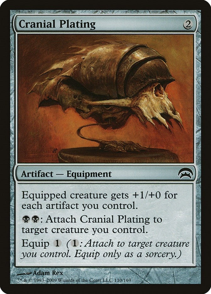 Image for Cranial Plating (110) [Planechase] - Magic: The Gathering