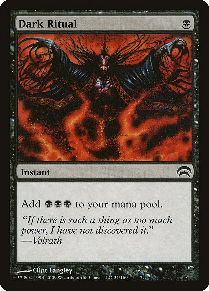 Image for Dark Ritual (24) [Planechase] - Magic: The Gathering