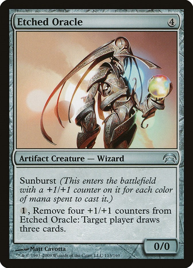 Image for Etched Oracle (113) [Planechase] - Magic: The Gathering
