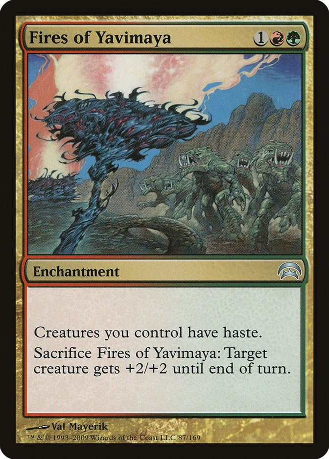 Image for Fires of Yavimaya (87) [Planechase] - Magic: The Gathering