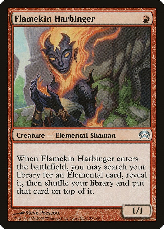 Image for Flamekin Harbinger (53) [Planechase] - Magic: The Gathering