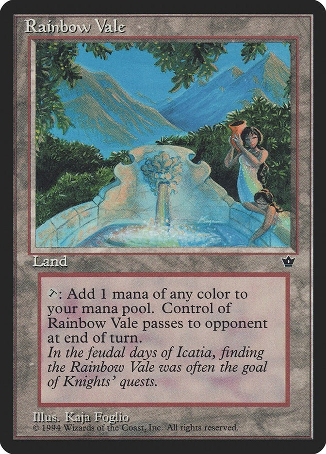 Image for Rainbow Vale [Fallen Empires] - Magic: The Gathering