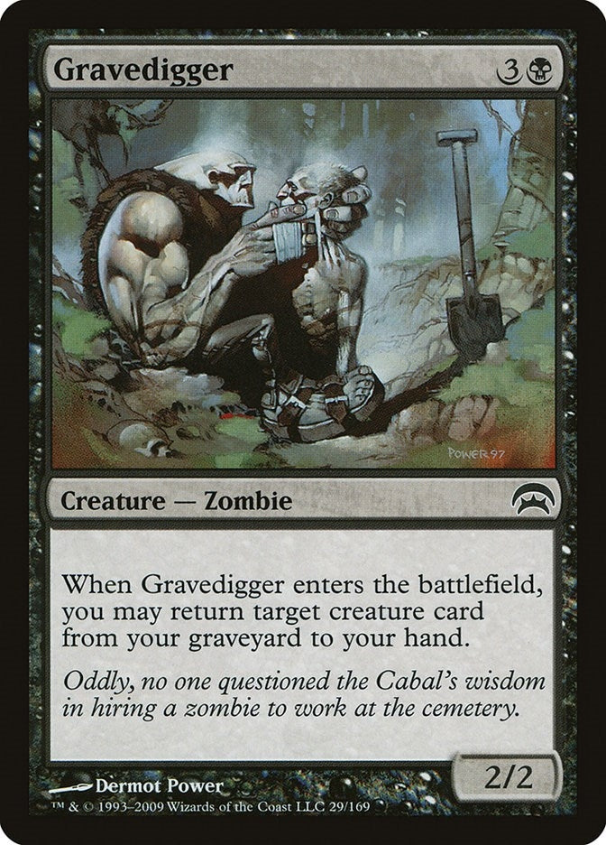 Image for Gravedigger (29) [Planechase] - Magic: The Gathering
