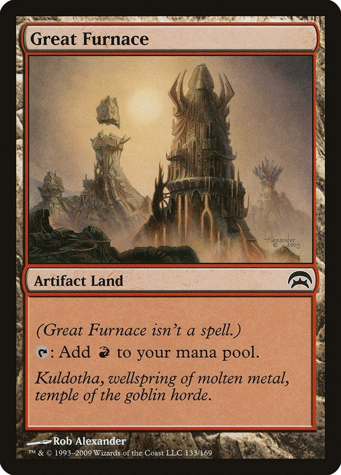 Image for Great Furnace (133) [Planechase] - Magic: The Gathering