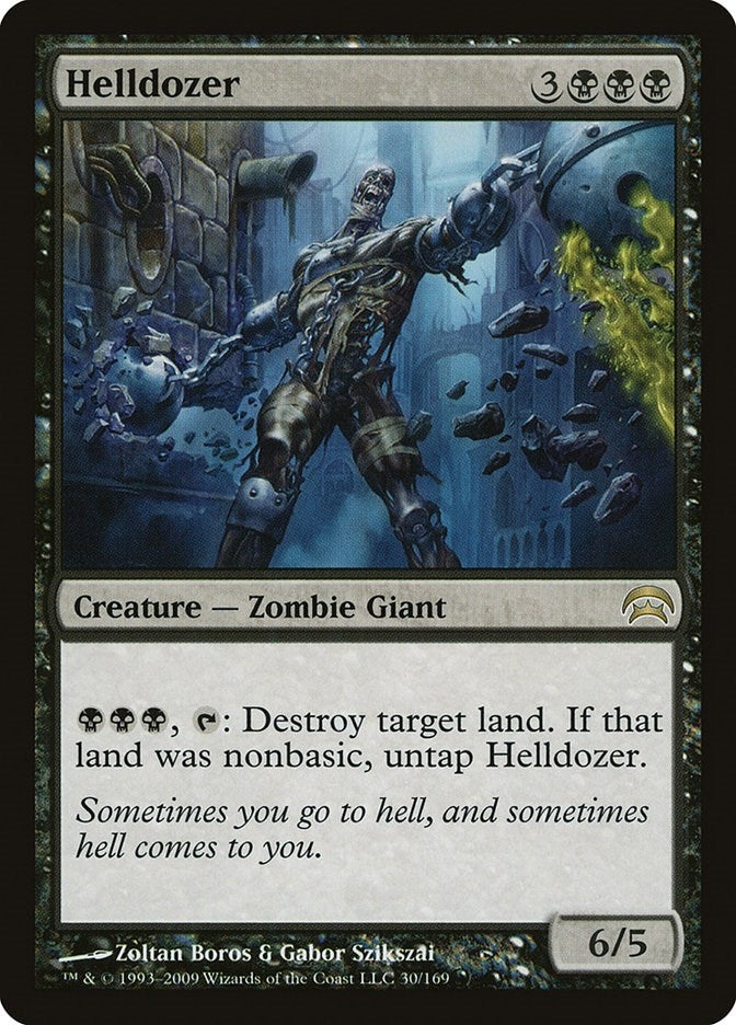 Image for Helldozer (30) [Planechase] - Magic: The Gathering