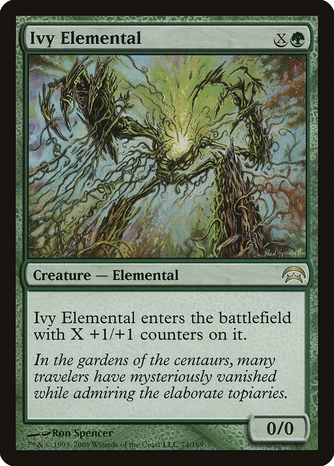 Image for Ivy Elemental (74) [Planechase] - Magic: The Gathering