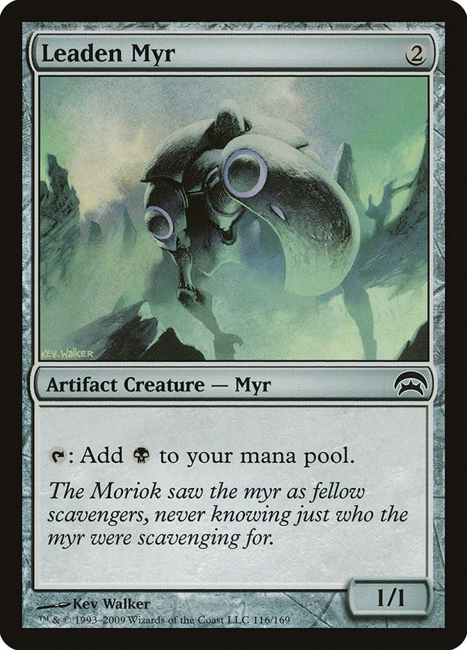 Image for Leaden Myr (116) [Planechase] - Magic: The Gathering