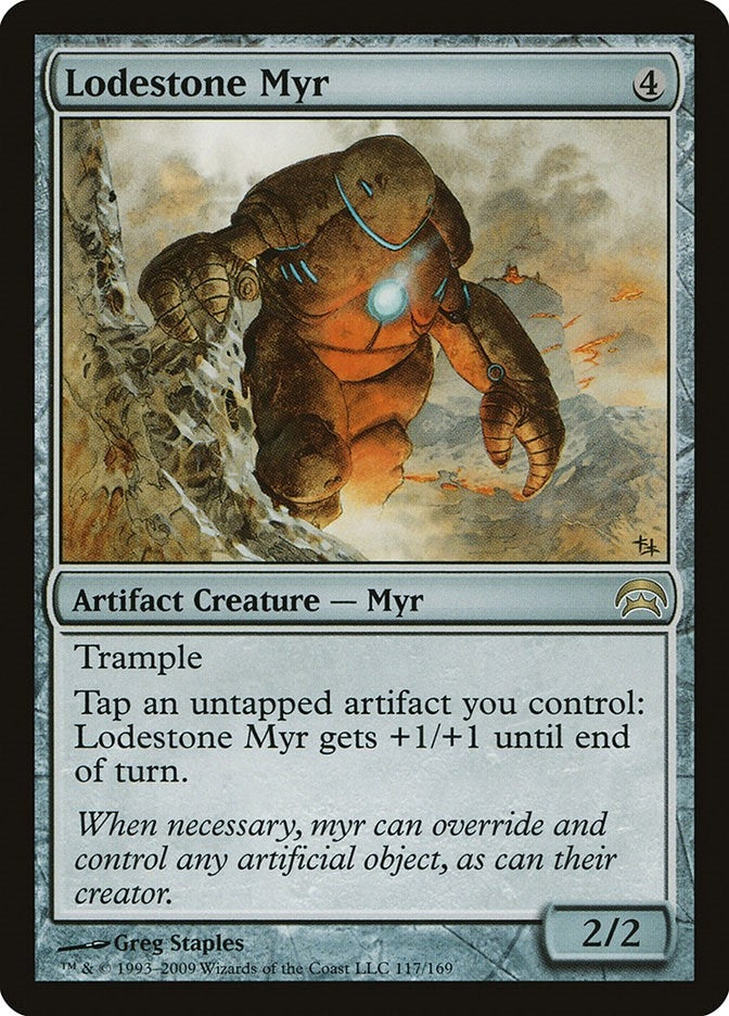 Image for Lodestone Myr (117) [Planechase] - Magic: The Gathering
