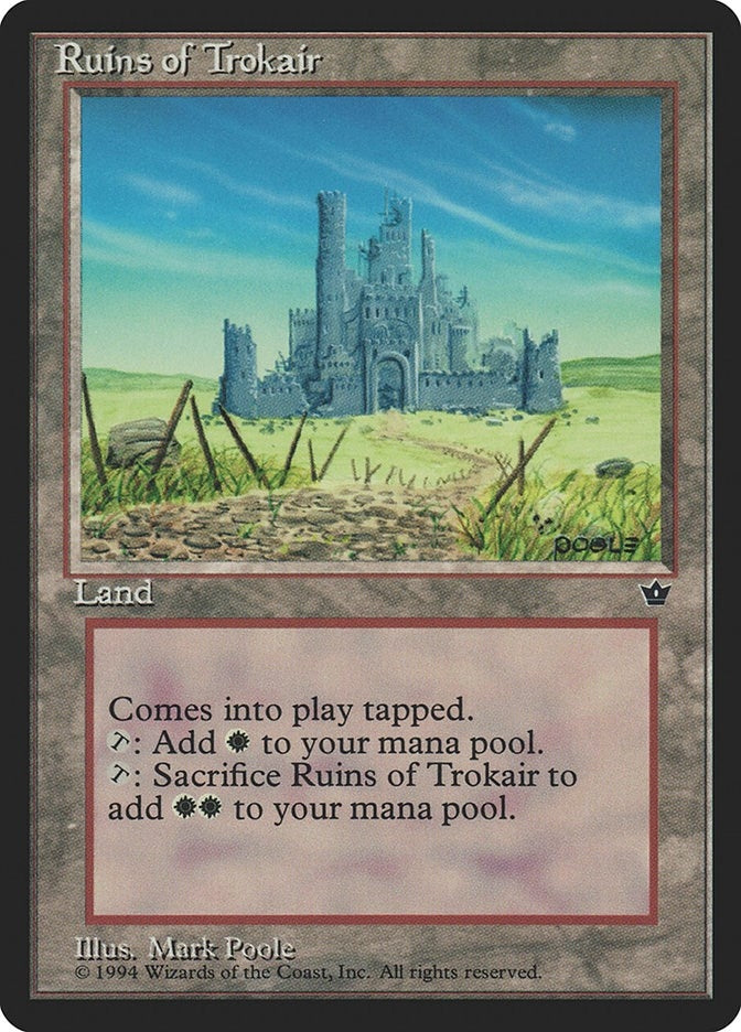 Image for Ruins of Trokair [Fallen Empires] - Magic: The Gathering