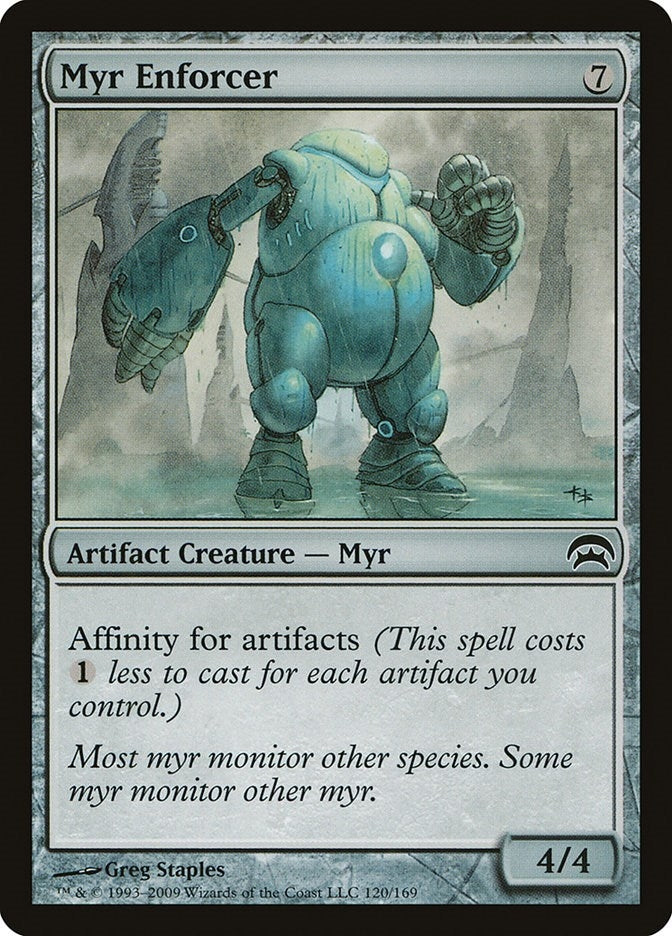 Image for Myr Enforcer (120) [Planechase] - Magic: The Gathering