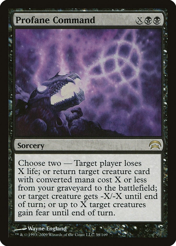 Image for Profane Command (38) [Planechase] - Magic: The Gathering