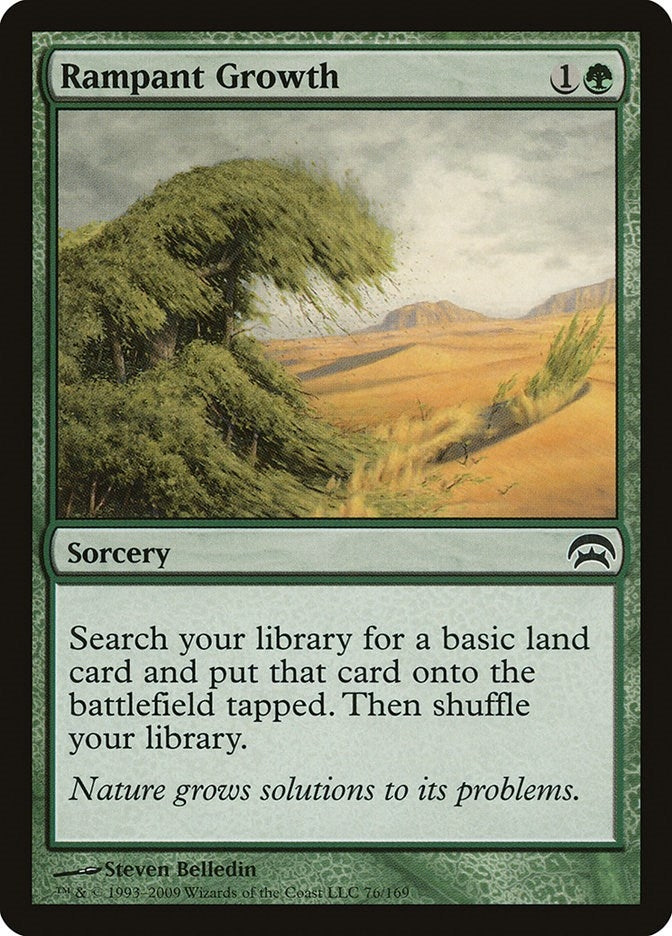 Image for Rampant Growth (76) [Planechase] - Magic: The Gathering