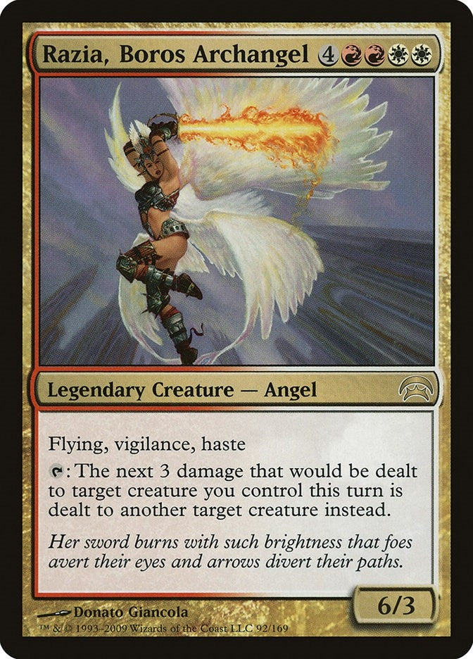 Image for Razia, Boros Archangel (92) [Planechase] - Magic: The Gathering