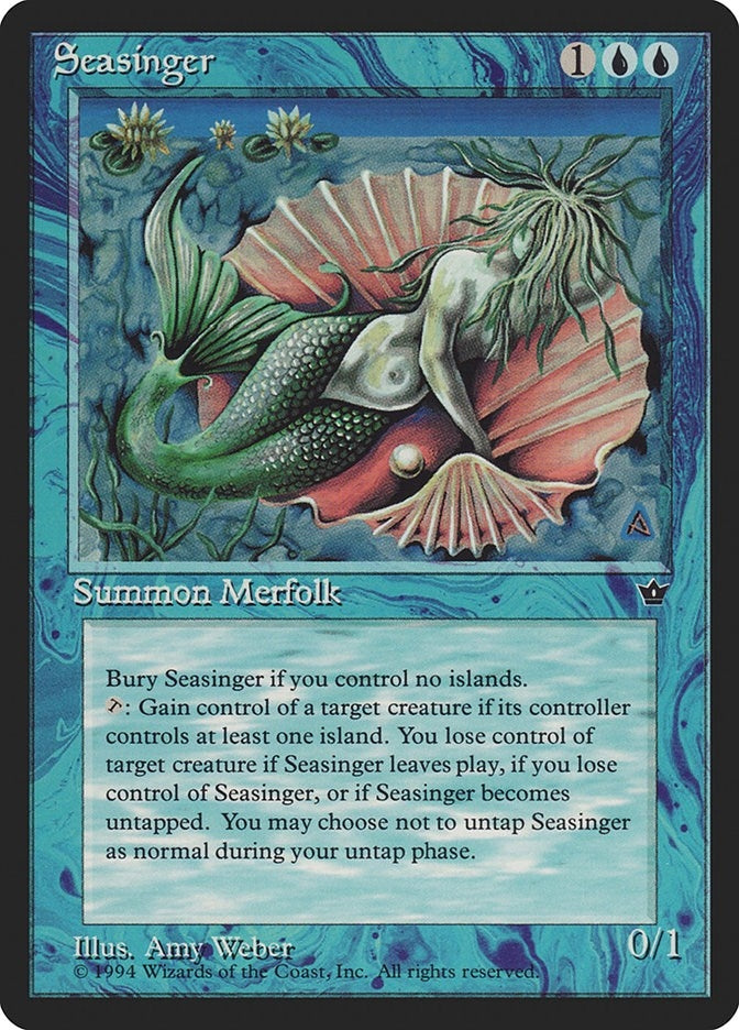 Image for Seasinger [Fallen Empires] - Magic: The Gathering