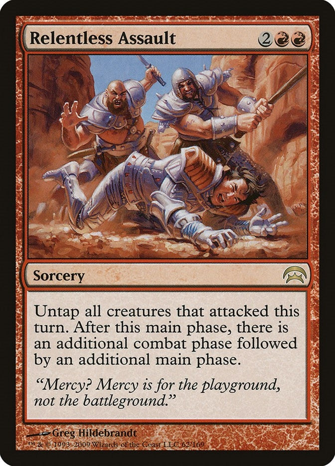 Image for Relentless Assault (62) [Planechase] - Magic: The Gathering