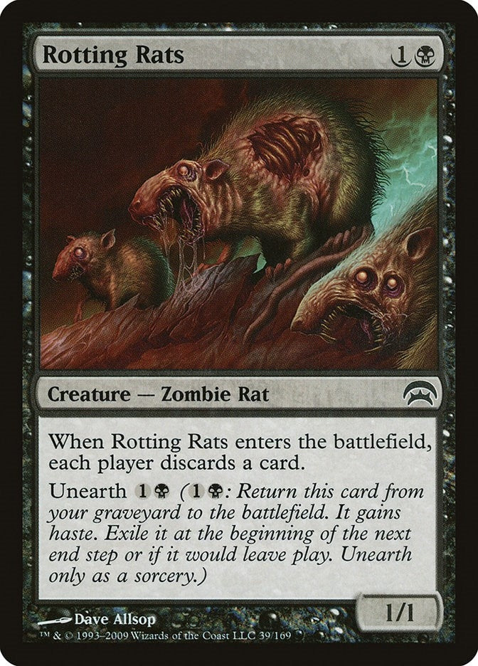 Image for Rotting Rats (39) [Planechase] - Magic: The Gathering
